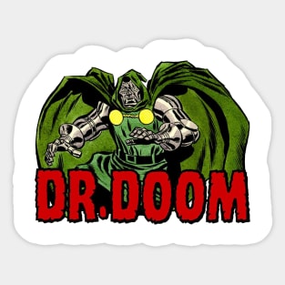 Dr Doom Sticker